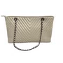 Bolsa Santa Lolla Feminina Creme Matelassê - Grande 