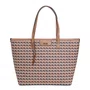 Bolsa Santa Lolla Feminina Tiracolo Monograma Nude - Grande