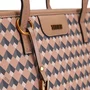 Bolsa Santa Lolla Feminina Tiracolo Monograma Nude - Grande
