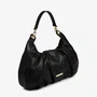 BolsaJorge Bischoff Feminina  Ombro Preto Couro