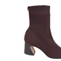 Bota Carrano Feminina Cano Curto Knit Dark Brown