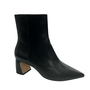Bota Cecconello Feminino Cano Curto Preto Couro