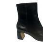 Bota Cecconello Feminino Cano Curto Preto Couro