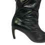 Bota Cecconelo Feminina Cano Longo Preta Couro