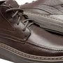 Bota Democrata Grid Masculina Grid Café Tabaco Couro 