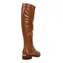 Bota Jorge Bischoff Feminina Cano Alto Marrom Couro