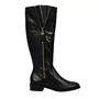 Bota Jorge Bischoff Feminina Cano Alto Preto Couro