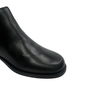 Bota Jorge Bischoff Feminina Cano Baixo Preto Couro