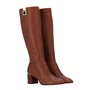 Bota Luz da Lua Feminina Cano Longo Ambar Couro