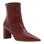 Bota Santa Lolla Feminina Salto Bloco Marrom Couro