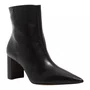 Bota Santa Lolla Feminina Salto Bloco Preta Couro