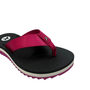 Chinelo Kenner Feminino Kyra Pink Preto Branco