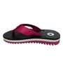 Chinelo Kenner Feminino Kyra Pink Preto Branco