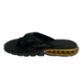 Chinelo Kenner Masculino Rakka Preto Dourado Preto