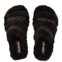 Chinelo Luz da Lua Flat Feminino Tamara Mocca Pelo 