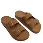 Chinelo Reserva Francisco Masculino Camel Nobuck