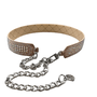 Cinto Jorge Bischoff Feminino Sand Hotfix Corrente