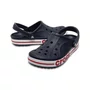 Clog Crocs Unissex Bayaband Clog Marinho Vermelho 