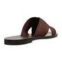 Flat Slide Jorge Bischoff Feminina Gorgorão Marrom 