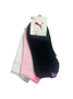 Kit 3 Pares Meia Sapatilha Puma Branca 