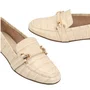 Loafer Jorge Bischoff Bridão Off White Couro Croco