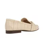 Loafer Jorge Bischoff Bridão Off White Couro Croco
