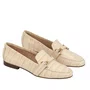 Loafer Jorge Bischoff Bridão Off White Couro Croco