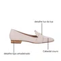 Loafer Luz da Lua Feminino Panna Couro 
