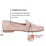Mocassim Luz da Lua Feminino Luce Bege Couro