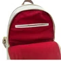 Mochila Jorge Bischoff Feminina Monograma Off White Natural - Média