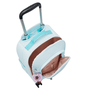Mochila Kipling Rodinha New Zea Blue Sky Met