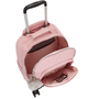 Mochila Kipling Rodinha New Zea Bridal Rose