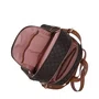 Mochila Luz da Lua Marrom Monograma Couro