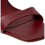 Sandália Carrano Feminina Glow Salto Fino Merlot Couro 