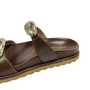 Sandália Cecconelo Birken Off White Couro