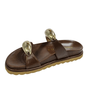 Sandália Cecconelo Birken Off White Couro