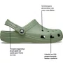 Sandália Crocs Unissex Classic Clog Moss