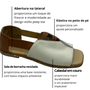 Sapato Ipama Branco Argila Couro