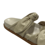 Sandália Santa Lolla Feminina Birken Off White Couro