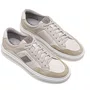 Sapatênis Democrata Masculino Denim Wide Camel Neve Couro