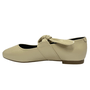 Sapatiha Cecconello Feminino Laço Off White Couro