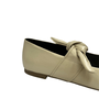 Sapatiha Cecconello Feminino Laço Off White Couro