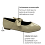 Sapatiha Cecconello Feminino Laço Off White Couro