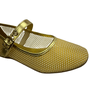 Sapatilha Berti Maria Feminina Telada Metallic Ouro