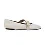 Sapatilha Jorge Bischoff Feminina Off White Couro 