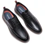Sapato Democrata Metropolitan Type Preto Couro