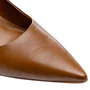 Scarpin Carrano Feminino Gio Salto Fino Marrom Saddle Couro