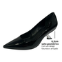 Scarpin Carrano Feminino Marrom Couro Veniz Salto Space