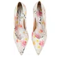 Scarpin Florescer Jorge Bischoff Bico Fino Couro