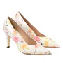 Scarpin Florescer Jorge Bischoff Bico Fino Couro